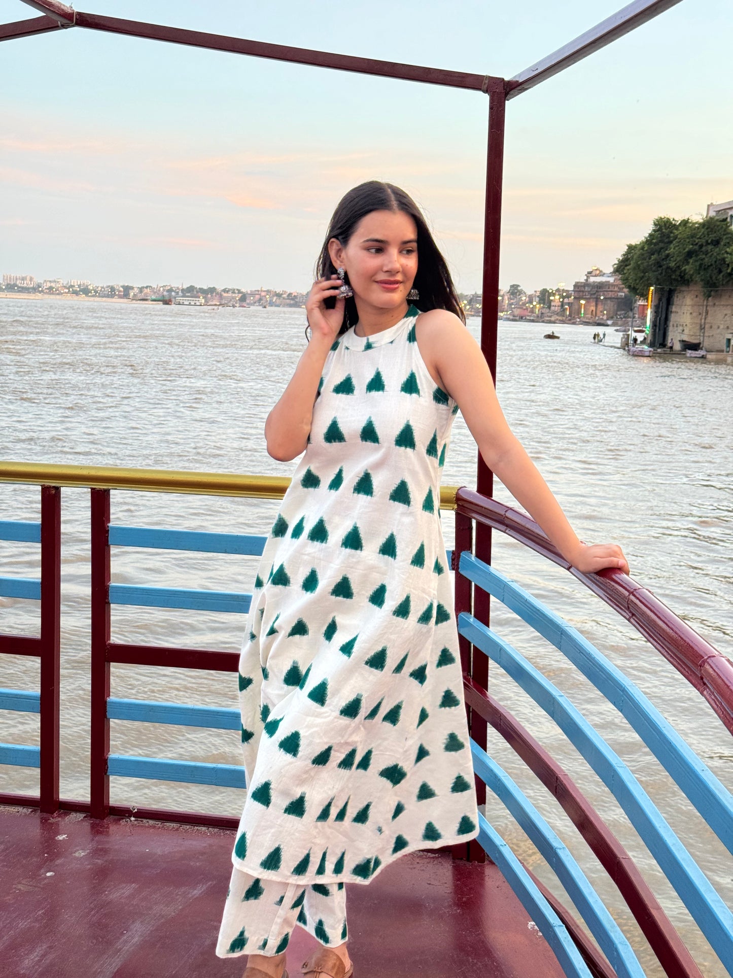 Jal Ikat Co-ord Set