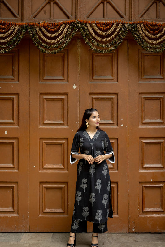Siyahi Co-ord Set