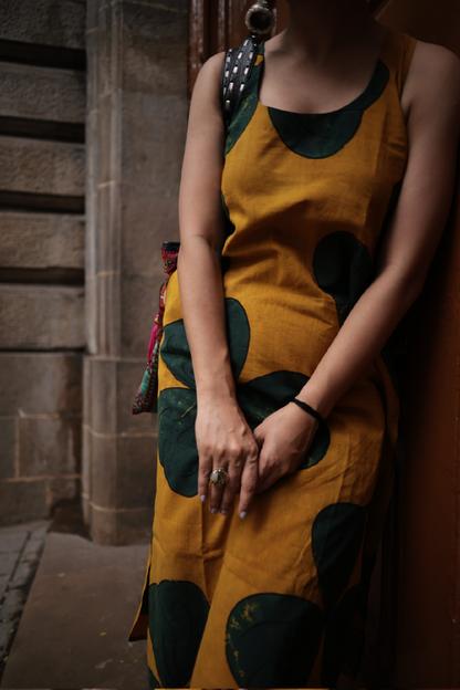 Saaya Haldi Ajrakh Co-ord Set