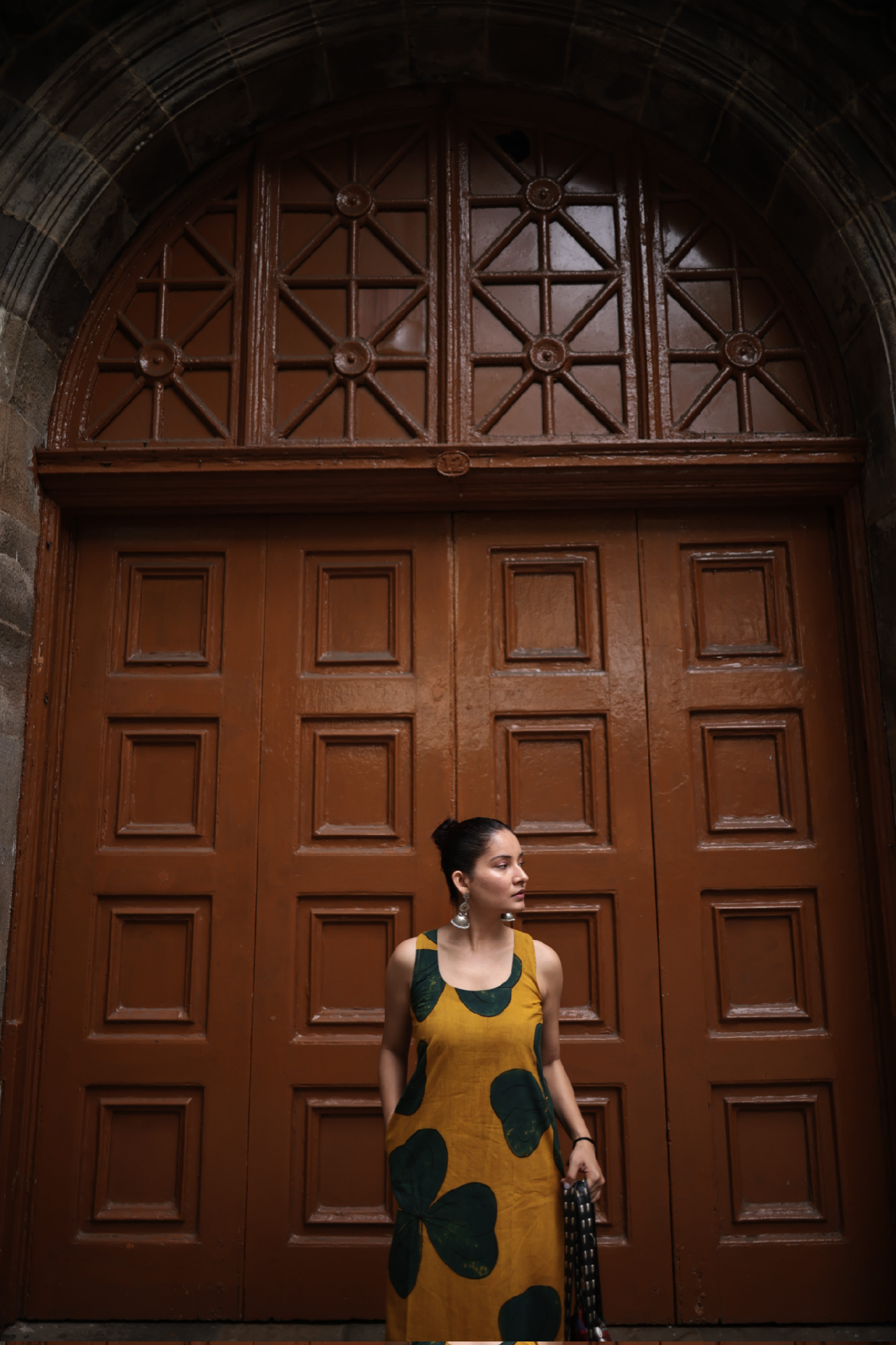 Saaya Haldi Ajrakh Co-ord Set