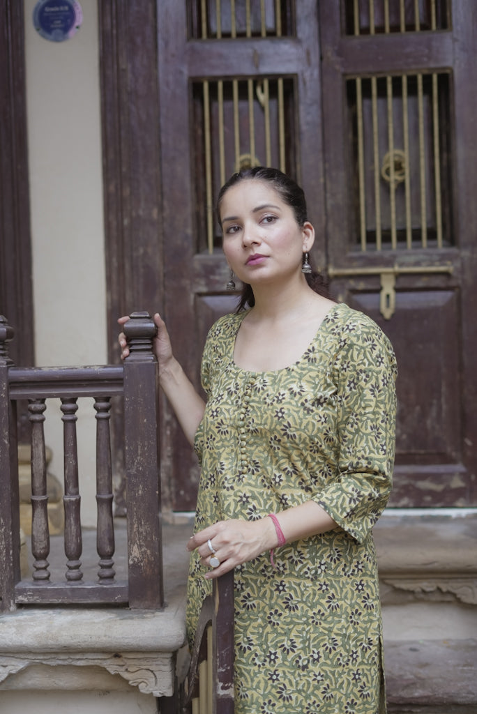 Myraa Kalamkari Co-ord Set