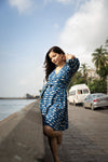 Bali Indigo Wrap Dress