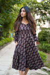 Naayaab Black Ajrakh Dress