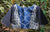 Indigo patchwork blouse