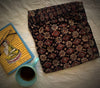 Black Ajrakh Lazy Pants - 2