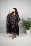 Sur Black Ajrakh Kaftan