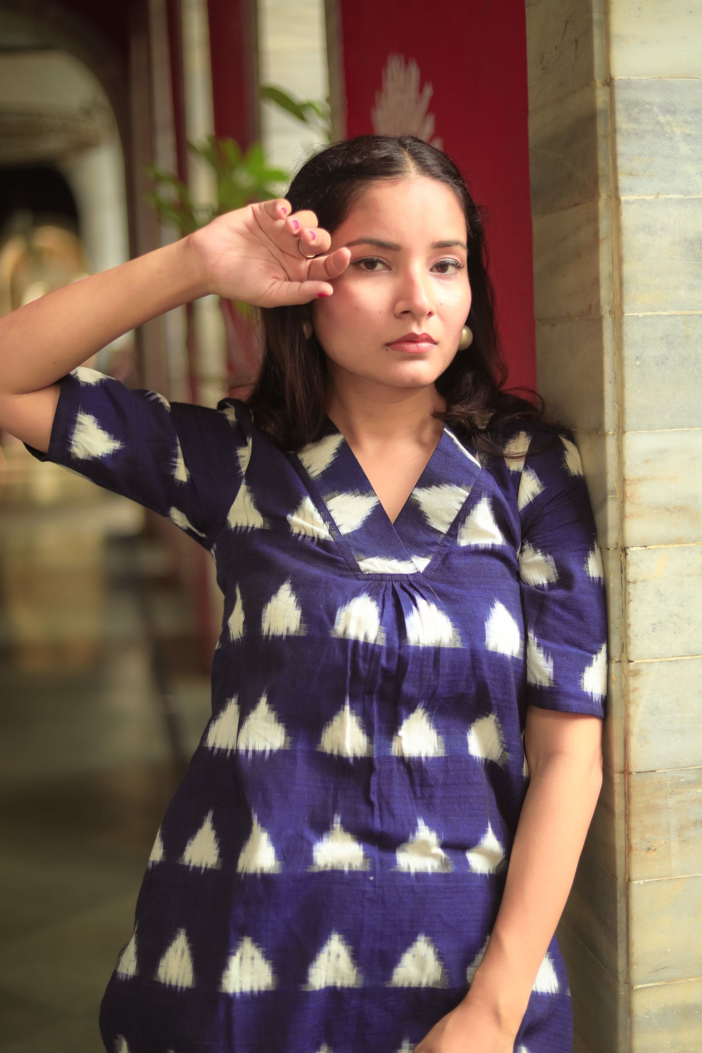 Vaayu Indigo Co-ord Set