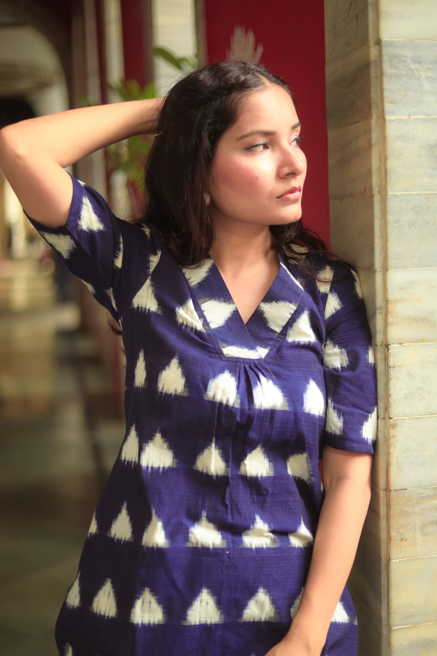 Vaayu Indigo Co-ord Set