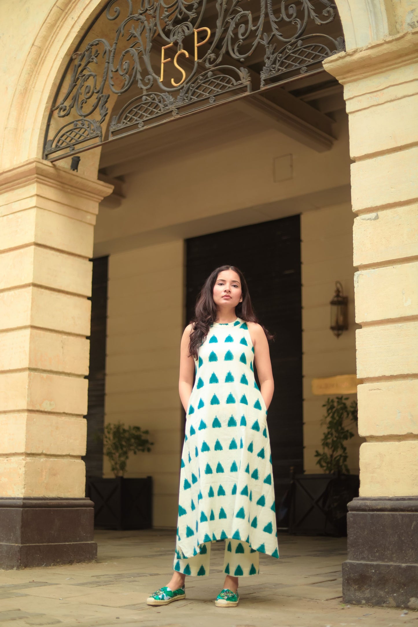 Jal Ikat Co-ord Set