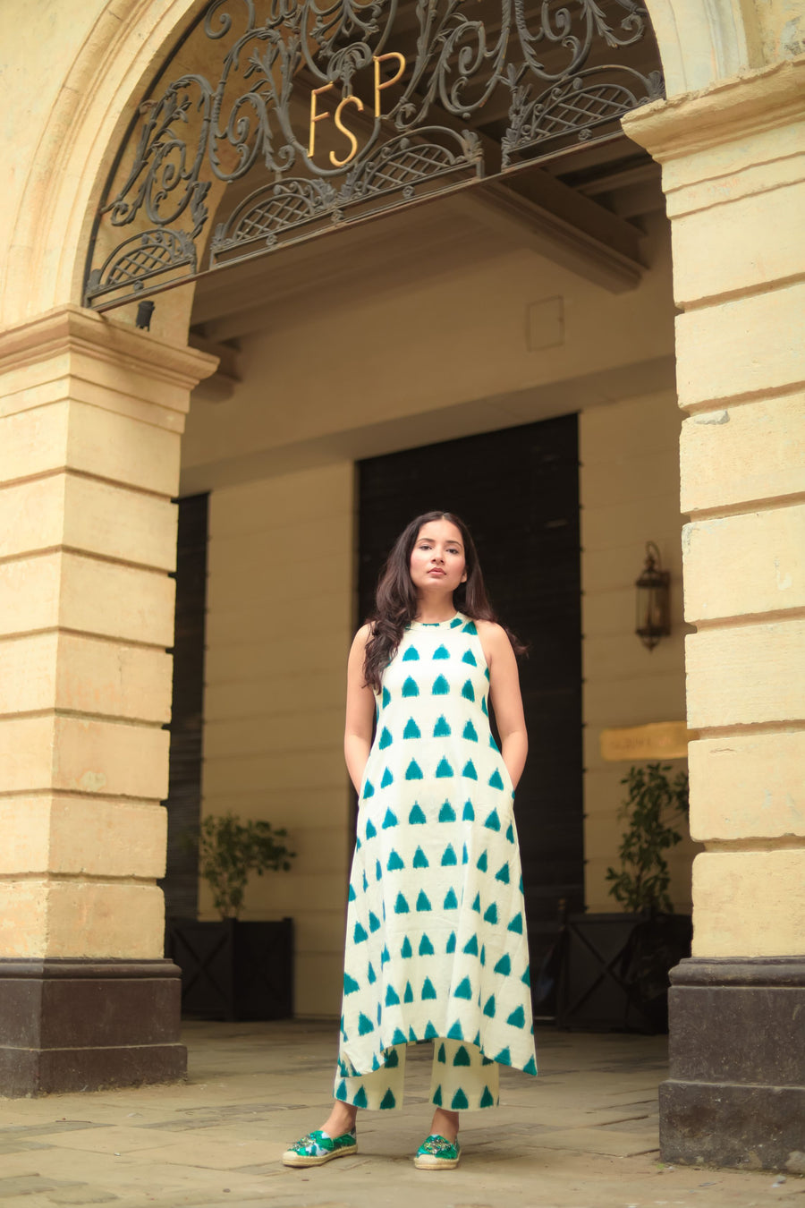 Jal Ikat Co-ord Set