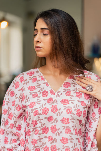 Rooh Gulabo Kaftan Set
