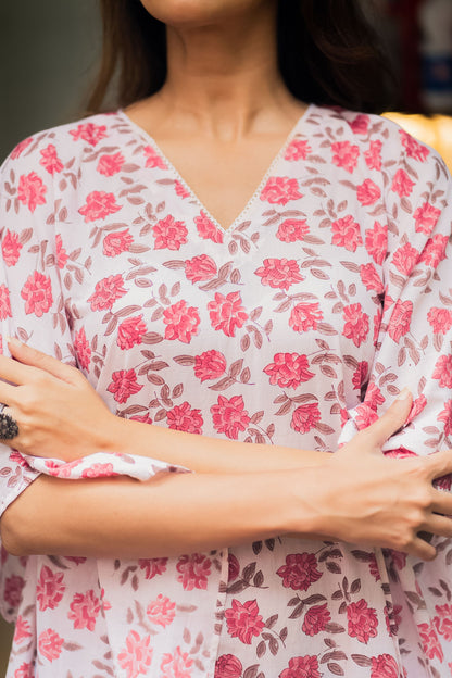 Rooh Gulabo Kaftan Set