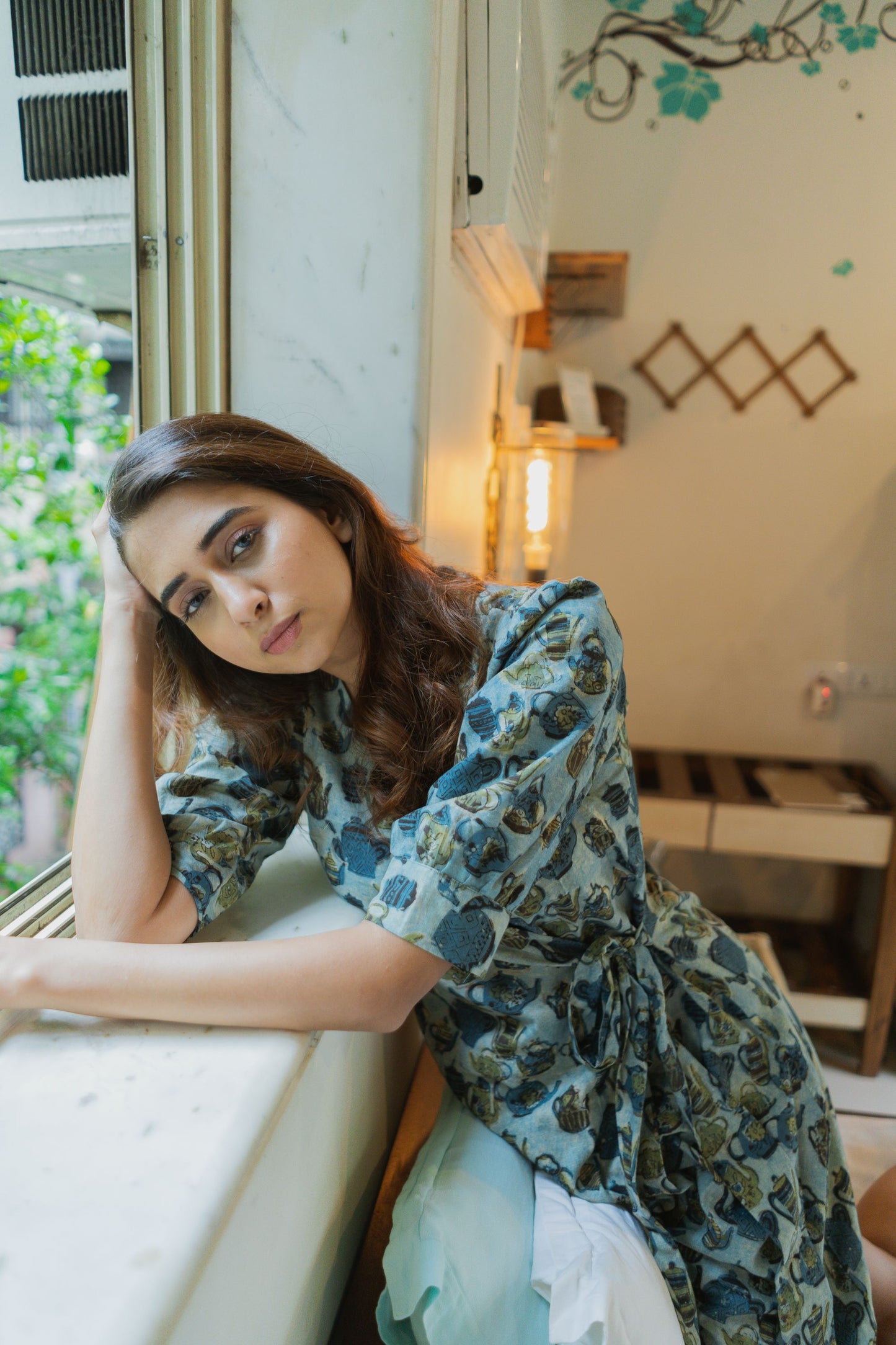 Baga Indigo Wrap Dress