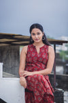 Aaraam Laal Kurta Pant Set